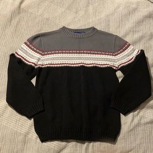 Boys cotton knit sweater